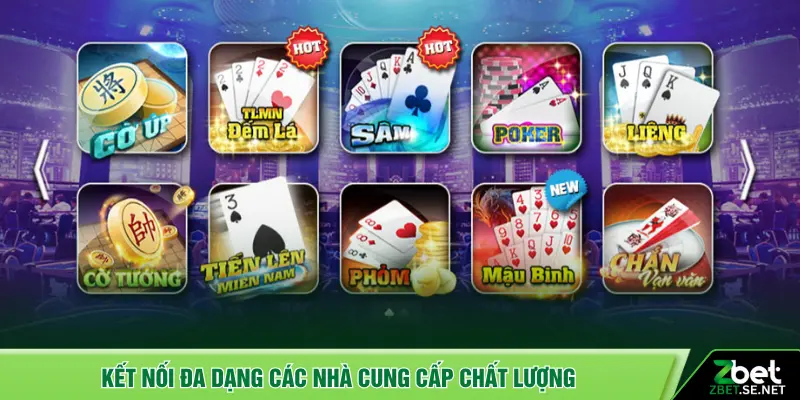 Kết nối đa dạng các nhà cung cấp chất lượng