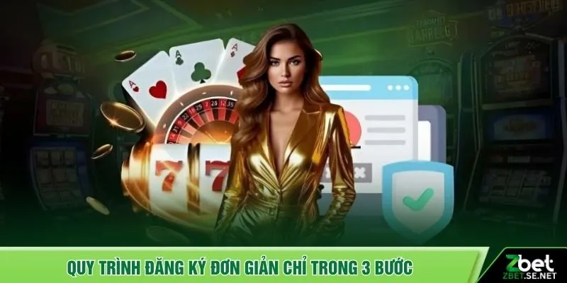 Quy trình đăng ký đơn giản chỉ trong 3 bước